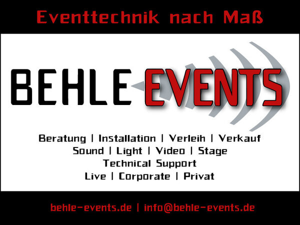Behle Events logo Lokalplus